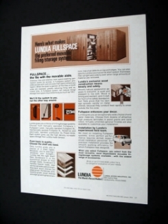 Original Lundia ad from the 1970s