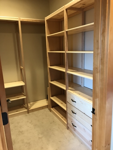 Customer photo of Lundia solid wood left unfinished